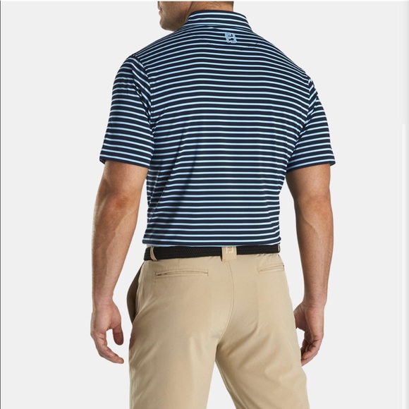 ✨Host Pick✨ NWT - FootJoy (FJ) Lisle 2-Color Stripe Self Collar - Picture 4 of 9